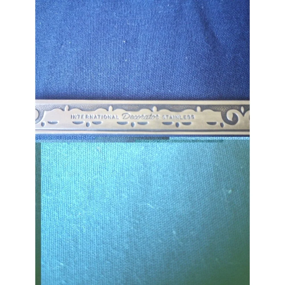 International Decorator Stainless Steel Cold Meat Fork- Discont Forecast Pattern